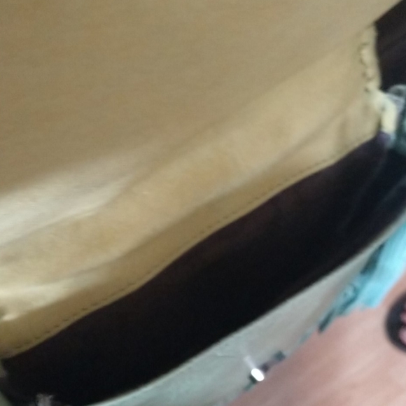 NWT Mountain West Leather Hand Tooled Style Bag - Picture 6 of 8